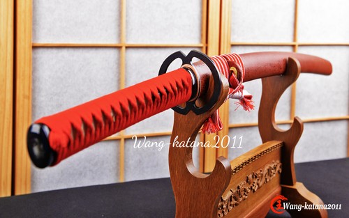 Espada Japonesa Musashi Shiage-tōgi Arcilla Templada Damasco Acero Plegada - Imagen 2 de 12