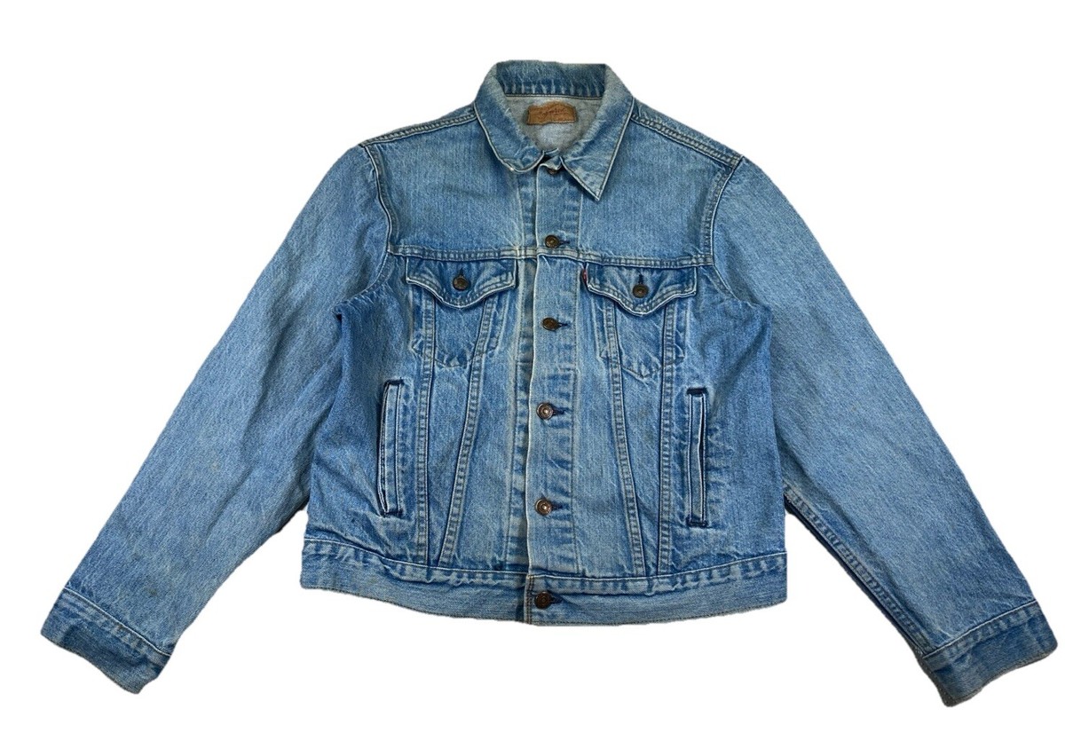 Levi's 70506 デニムジャケット 42 made in USA Vintage Levi's Jean Jacket Mens 42 Denim Trucker 70506-0216