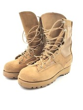 Made in USA 790G Belleville Desert Tan Combat Goretex Military Boots Sz 4 W