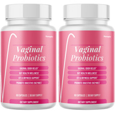 Vaginal Probiotics - Vaginal Odor Relief, Gut and Health Wellness - 2 Bottles