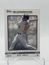 2009 Topps Ticket To Stardom Rick Ankiel Cardinals Baseball 