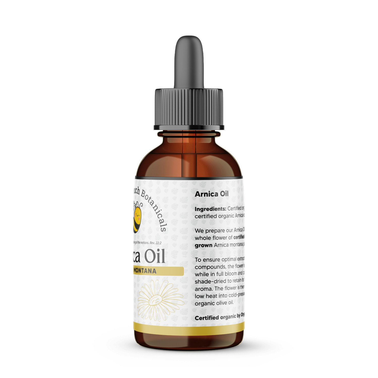 Arnica Oil 1oz – Natural Pain Relief for Sore Muscles, Bruises, Aches & Swelling