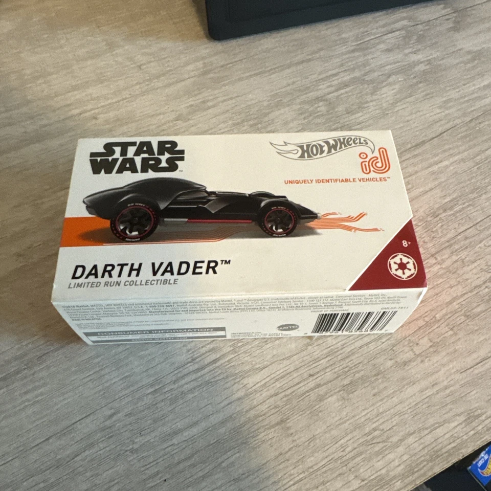 Hot Wheels id Star Wars Darth Vader Edición Limitada Coleccionable Serie 1 Foto 2 de 4