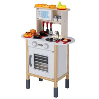 SpielzeugküChe KinderküChe SpielküChe HolzküChe ZubehöR Mikrowelle Ofen Besteck