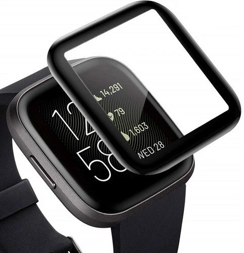 Screen Protector For Fitbit Versa / 2 / 3 / 4 / Sense - 3D Curved Soft Film - Picture 3 of 7