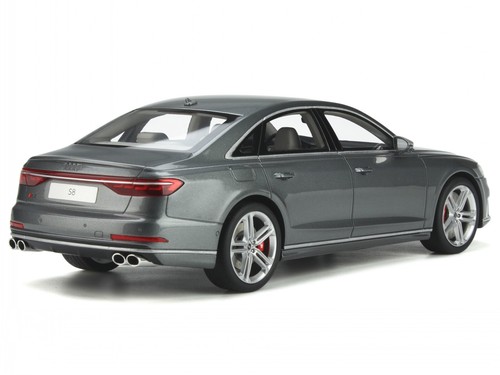 Audi A8 D5 S8 2020 daytona grey met. model car GT856 GT-Spirit 1:18 - Picture 2 of 7