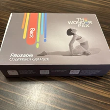 (2 Pack) The Wonder Pax BACK Reusable Cool Warm Compress Gel Pk New w/Body Strap