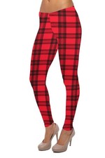 Womens Printed Leggings Full Length Skinny Stretchy Yoga Trouser Casual Pants