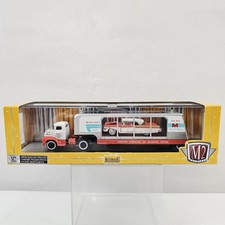 M2 Machines Auto-haulers 1956 Ford Coe 1957 Mercury Turnpike Cruiser 164 New