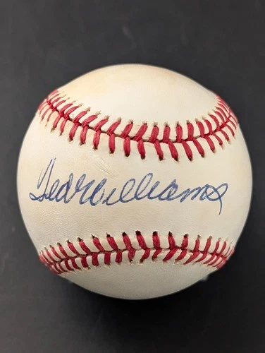 Ted Williams HOF Boston Red Sox Signed OAL Baseball AUTO JSA LOA
