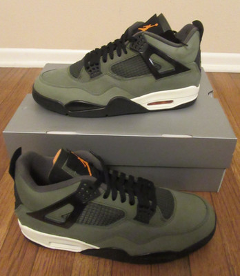 Nike Air Jordan 4 Retro OG SP Undefeated Size 11.5 Deep Green IB1519 200 New NIB