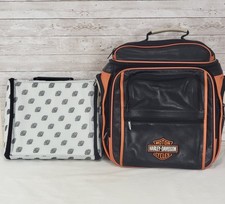 Harley Davidson Deluxe Leather Backpack with ...