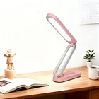 Rechargeable LED Desk Lamp, Foldable Portable Table Light with 3 Brightness L...