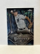 2022 Topps Chrome DJ LeMahieu Pinstriped #P-20 Card New York Yankees Baseball