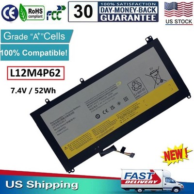New L12M4P62 L12L4P62 Battery for Lenovo Ideapad U430 U530 U530-20289 Laptop US