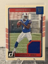 2016 Panini Donruss Rookie Threads Cardale Jones Buffalo Bills Rookie #2