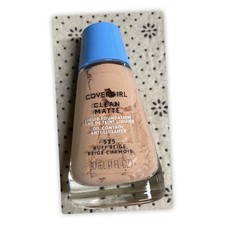 Covergirl Clean Matte Liquid Foundation, 525 Buff Beige