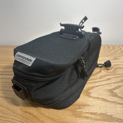 Cannondale Under Seat Saddle Seat Bag Bike Pouch Black USA Handmade