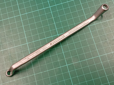 PROMAT, 6mm x 7mm, Offset Ring Spanner, Made In Germany