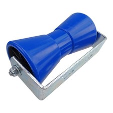 Konische Kielrolle Polyethylen (PE) Länge 200 mm mit Halter für Bootsanhänger