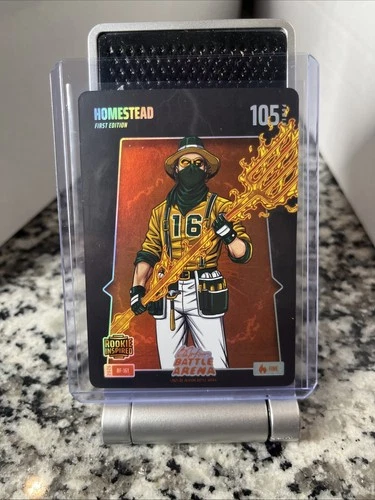 Bo Jackson Battle Arena Homestead Nick Kurtz Grillin Fire Battlefoil RC Rookie
