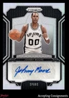 2024-25 Panini Prizm Penmanship Prizms Silver #47 Johnny Moore AUTO SPURS