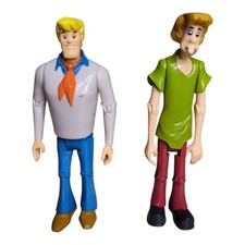 Lot of 2 Scooby Doo Hanna Barbara Charter LTD Figures Shaggy Fred Gang Cartoon