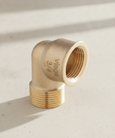 Viega Bogen 90 Grad, R 1, Rp 1 Rotguss Oder Siliziumbronze Modell 3092 264048
