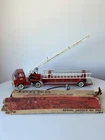 Lot 17: Vintage 1960’s Tonka TFD Aerial Ladder 998 Fire Truck Complete & Working