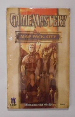 Game Mastery. City Campaign. Map Pack. Contains 18 Full-Color Map Cards. Staff, 