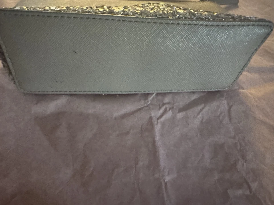 Silver And Glitter Small  Kate Spade Makeup Bag - Image 4 of 4