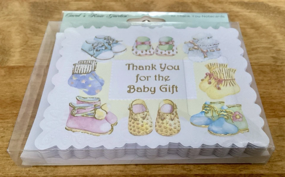 Carol Wilson Rose Garden “Thank You for Baby Gift” Thank You Notes-10 Count, NIP - Image 3 of 4