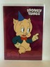 2024 Skybox Fleer Retro Looney Tunes Porky Pig Metal Universe Red PMG /300 MU-5
