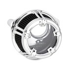 Air filter series Ness Method Clear chromed, 18 20 Softail; 17 20 Touring