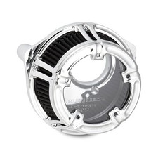 Luftfilter Serie Ness Method Clear Verchromt, 18-20 Softail;17-20 Touring;17-20