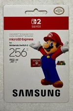 Carte Samsung microSD Express 256 Go | Nintendo Switch 2