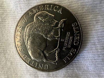 Jefferson Nickel 2005 5C Bison Variety Denver Mint 75% Copper 25% Nickel *Rare*