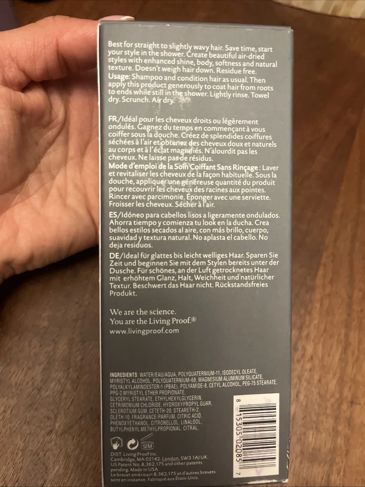 Modelador de chuveiro Living Proof Perfect Hair Day unissex 5 oz frete rápido novo - Imagem 2 de 2