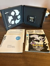 Pokemon Black Version 1 Nintendo DS - Authentic CIB Complete Game Case Inserts