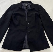 Blazer Black Womens Studio by Liz Claiborne Size 8