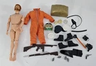S-768 VINTAGE 1970'S HASBRO 12" GI JOE ACTION FIGURE WITH CLOTHING & ACCESSORIES
