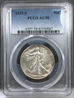 1935-S U.S. 50c Walking Liberty Half Dollar PCGS AU58