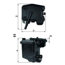 Kraftstofffilter für Mazda 2 DE 3 BK | 24041189