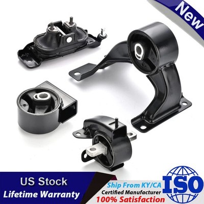 For 2011 2012-2019 Dodge Grand Caravan 3.6L 4pcs Engine Motor & Trans Mount Set