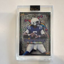 2024 Wild Card 5 Card Draw Stacked Deck Anthony Richardson Joker #SDP-JARN 1/1