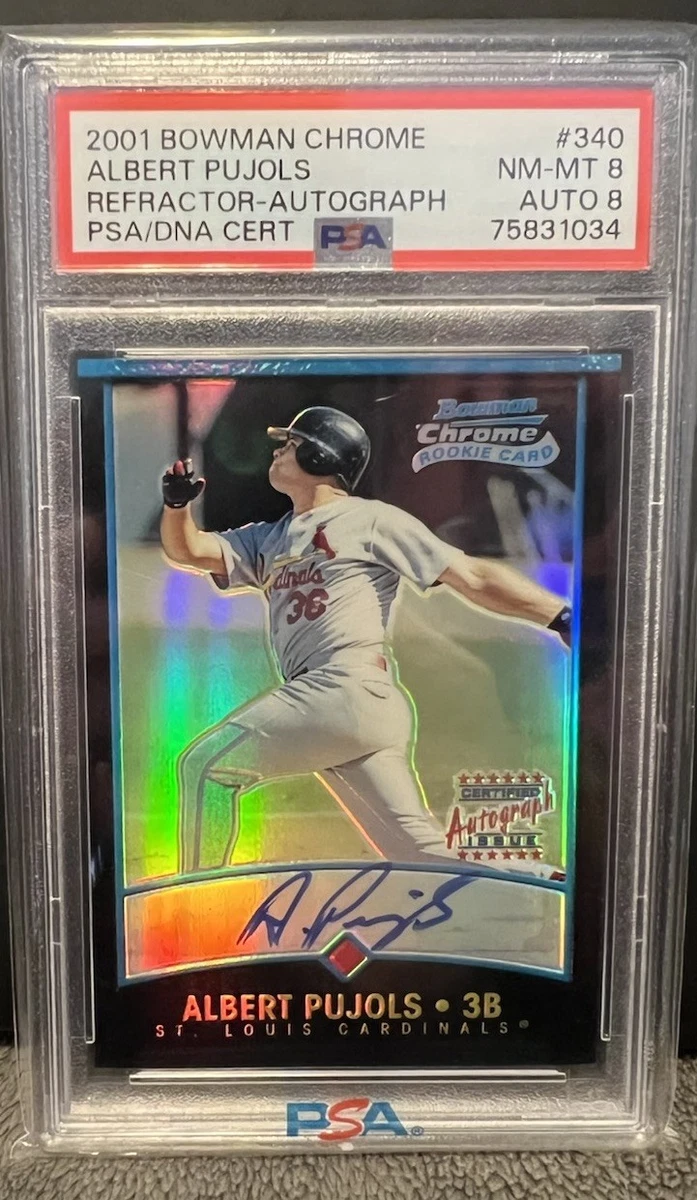 2001 Bowman Chrome - Albert Pujols #340 for sale | eBay