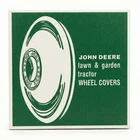 Chrome John Deere 12" Hub Caps M42184 Wheel Covers Baby Moons Lawn Tractor