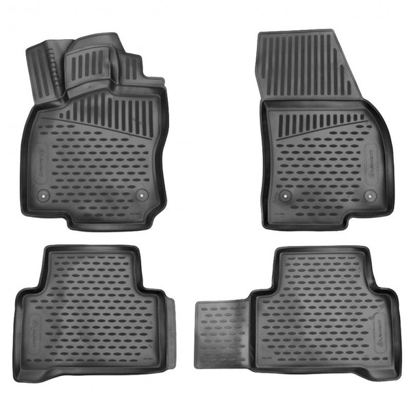 Gummi-FußMatten VW Touran 2015-2026 (5-Sitzer) Novline Passgenau Auto Set-image
