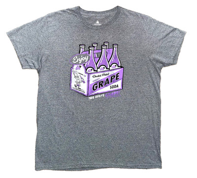 Disney Parks Pixar UP! Grape Soda T-shirt Size XXL 2XL Russell Carl Ellie Pin