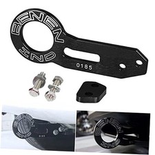 Rear Tow Towing Hook for Universal Car, JDM Bumper Quick Release Auto Black